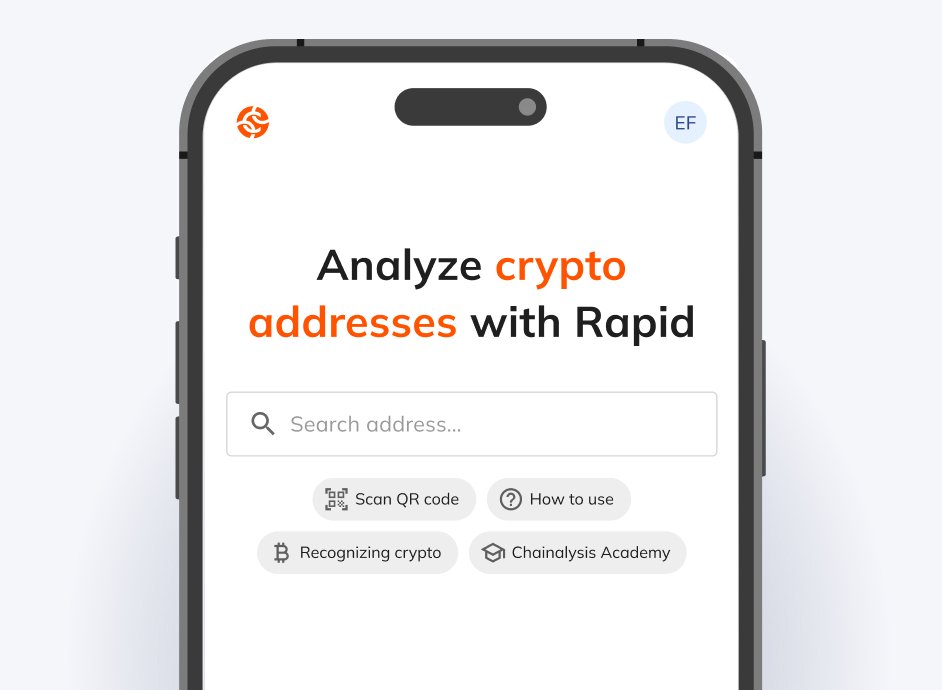 Instantly triage any crypto address, anywhere